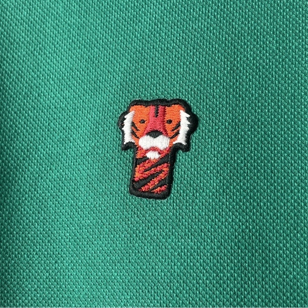 The Nike Polo Golf Tiger Woods Shirt Mens Medium Frank Neptune Green - Picture 3 of 10